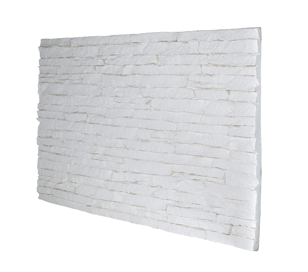 Stacked Stone - white